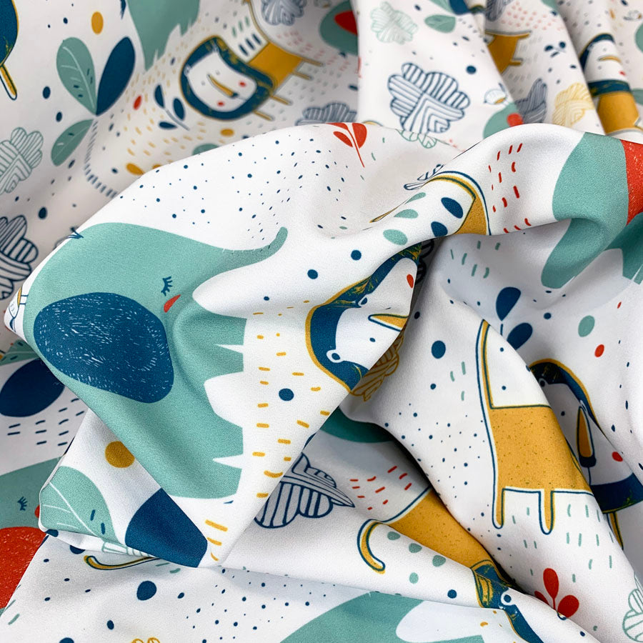 Soft Shell Funky Safari White Close Up