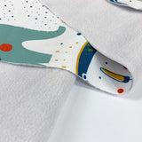 Soft Shell Funky Safari White Folds