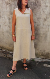 Sohie dress pattern tessuti 2