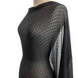 Spark The Attraction Black Hole Spotty Dressmaking Fabric Mannequin