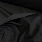 Sporty Nylon Spandex Black Stretch Fabric