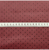 Spotty Lining Dark Red Polyester Spotty Dark Red Dress Lining Fabric S