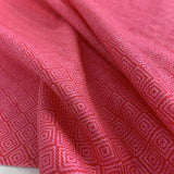 Stof Craft Diamonds Hot Pink Japanese Craft Cotton Fabric Squares Fold