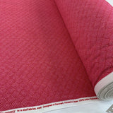 Stof Craft Diamonds Hot Pink Japanese Craft Cotton Fabric Squares Roll