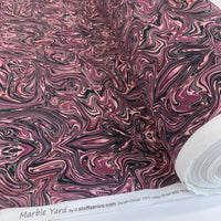 Stof Fabric - Marble - Mauve