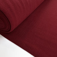 Remnant - Stone Washed Linen - Scarlet (0.9m)