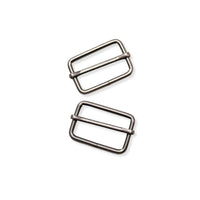 Strap Slider - Gunmetal Grey (32mm)