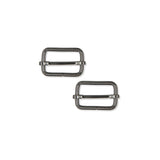 Strap Sliders Gunmetal Grey 25Mm