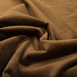 Stretch Corduroy Mocha Cotton Elastane Heavyweight Trouser Fabric