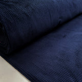 Stretch Corduroy Navy Cotton Elastane Heavyweight Trouser Fabric Bolt