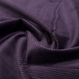 Stretch Corduroy Plum Cotton Elastane Heavyweight Trouser Fabric