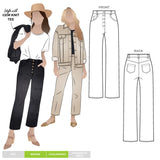 Style Arc Elwood Jean Pattern Cover