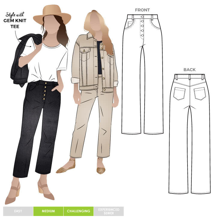 Style Arc Elwood Jean Pattern Cover 72919Caf B25F 43A4 8490 25B25Abf2F16