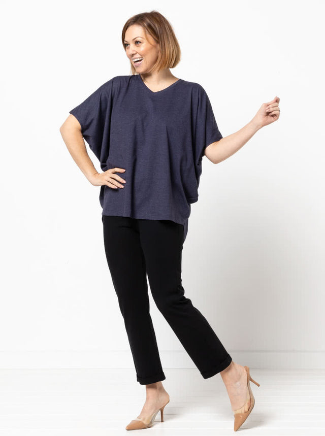 Style Arc Parker Ponte Pant Sewing Pattern 1