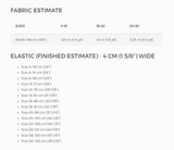 Style Arc Parker Ponte Pant Sewing Pattern Measurements