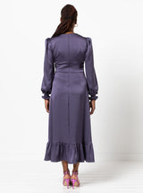 Style arc queenie woven dress pattern 11