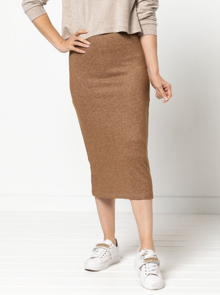Style Arc Yoyo Knit Skirt  Sewing Pattern 1
