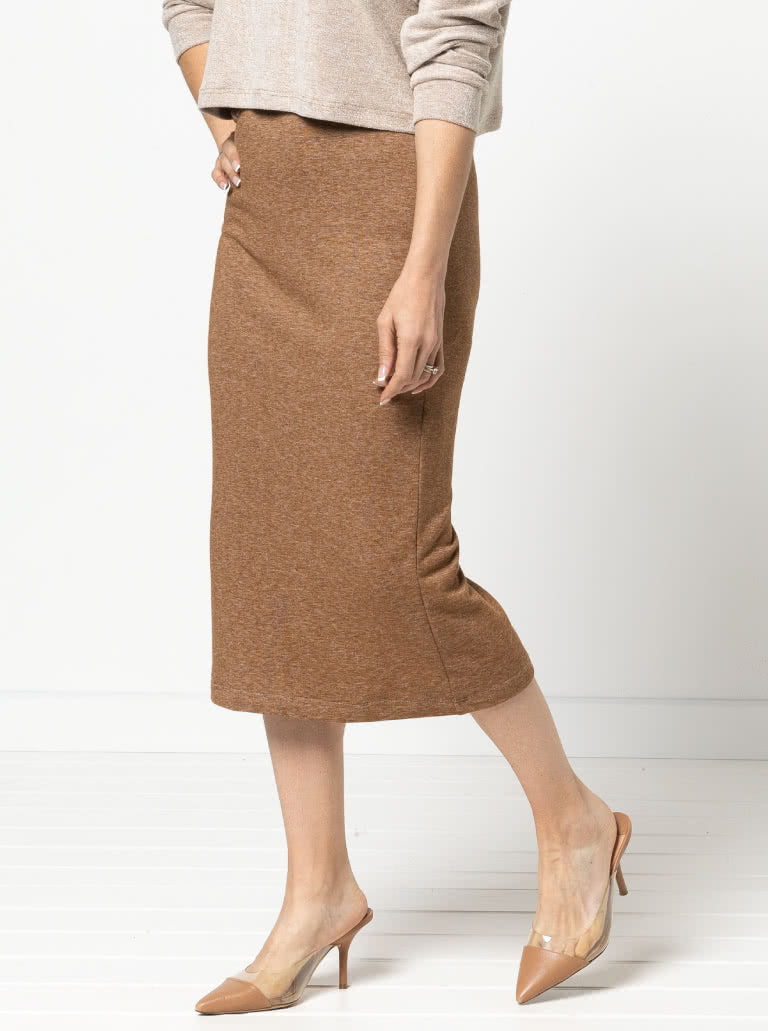Style Arc Yoyo Knit Skirt  Sewing Pattern 3