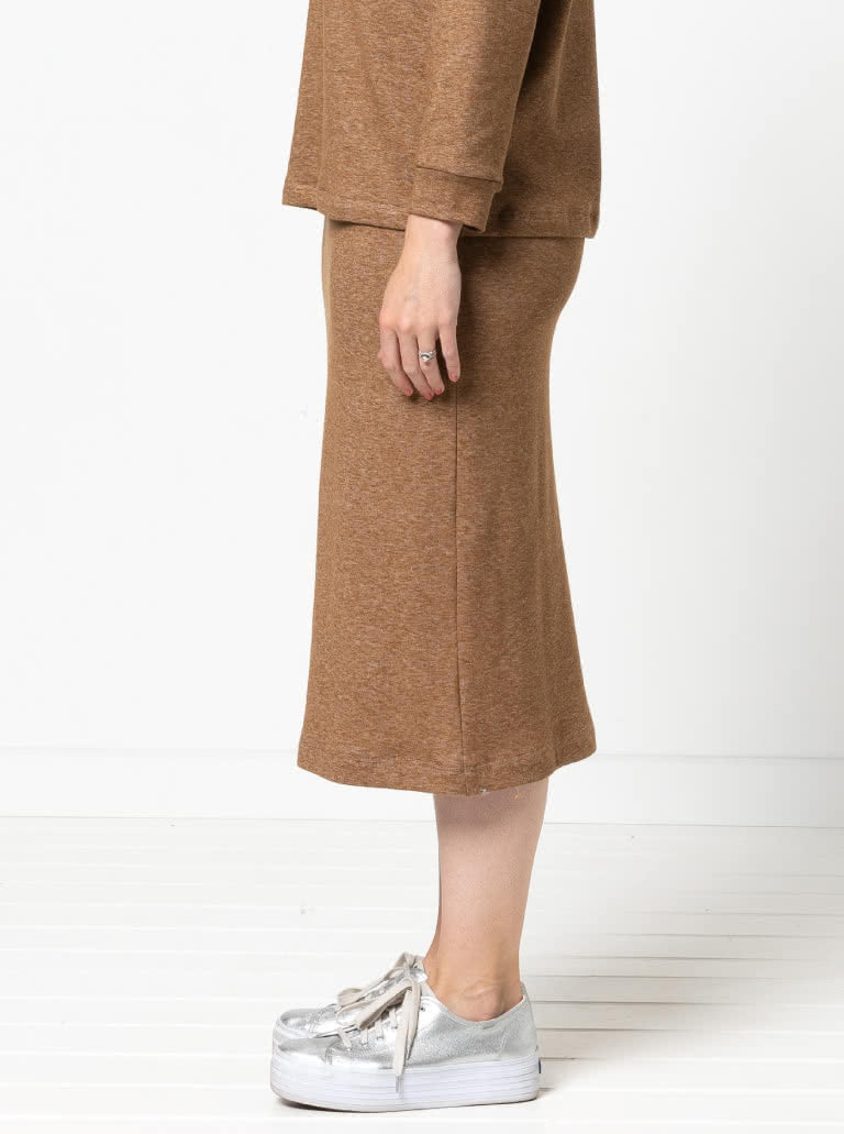Style Arc Yoyo Knit Skirt  Sewing Pattern 6