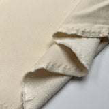 Sunday Softs Vanilla Cream Cotton British Terry Knit Jersey Fabric Fold