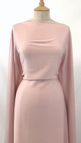 Super Drape Pink Superb Twill Draping Viscose Dress Fabric Dress