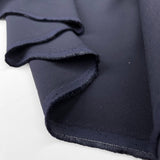 Superfine Cotton Viscose Suiting Fabroc Fabrica Navy Fold