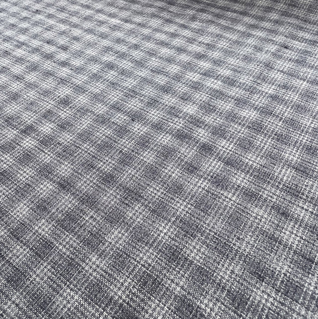 Superfine Wool Suiting Fabric Grey Overcheck Suits You Sir