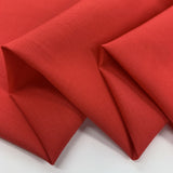 Superior Quality Plain Polycotton Red