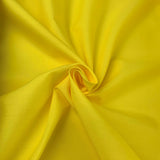 Superior Quality Plain Polycotton Yellow Folded