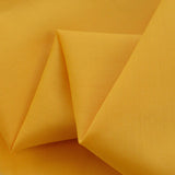 Superior Quality Poly Cotton Mustard Poly Cotton Plain Mustard Yellow Fabric Cud