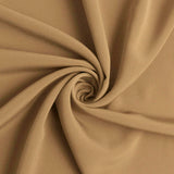 Superior Satin Crepe Polyester Camel Crepe Dress Fabric Fabric Drape Close Up Photo