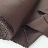 Superior Quality Plain Poly Cotton Fabric Brown Roll