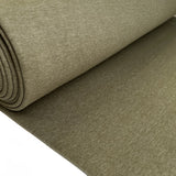 Superior Sweatshirt Olive Marl Cotton Polyester Knitted Jersey Heavy Jogger Fabric Bolt