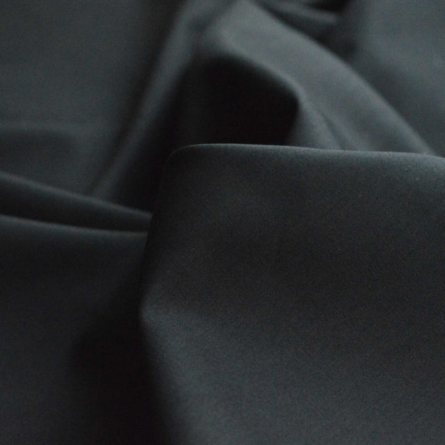 Supersonic Black Superior Quality Pima Cotton Lawn