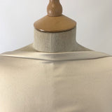 Supreme Champagne Satin Backed Matte Crepe Dress 3