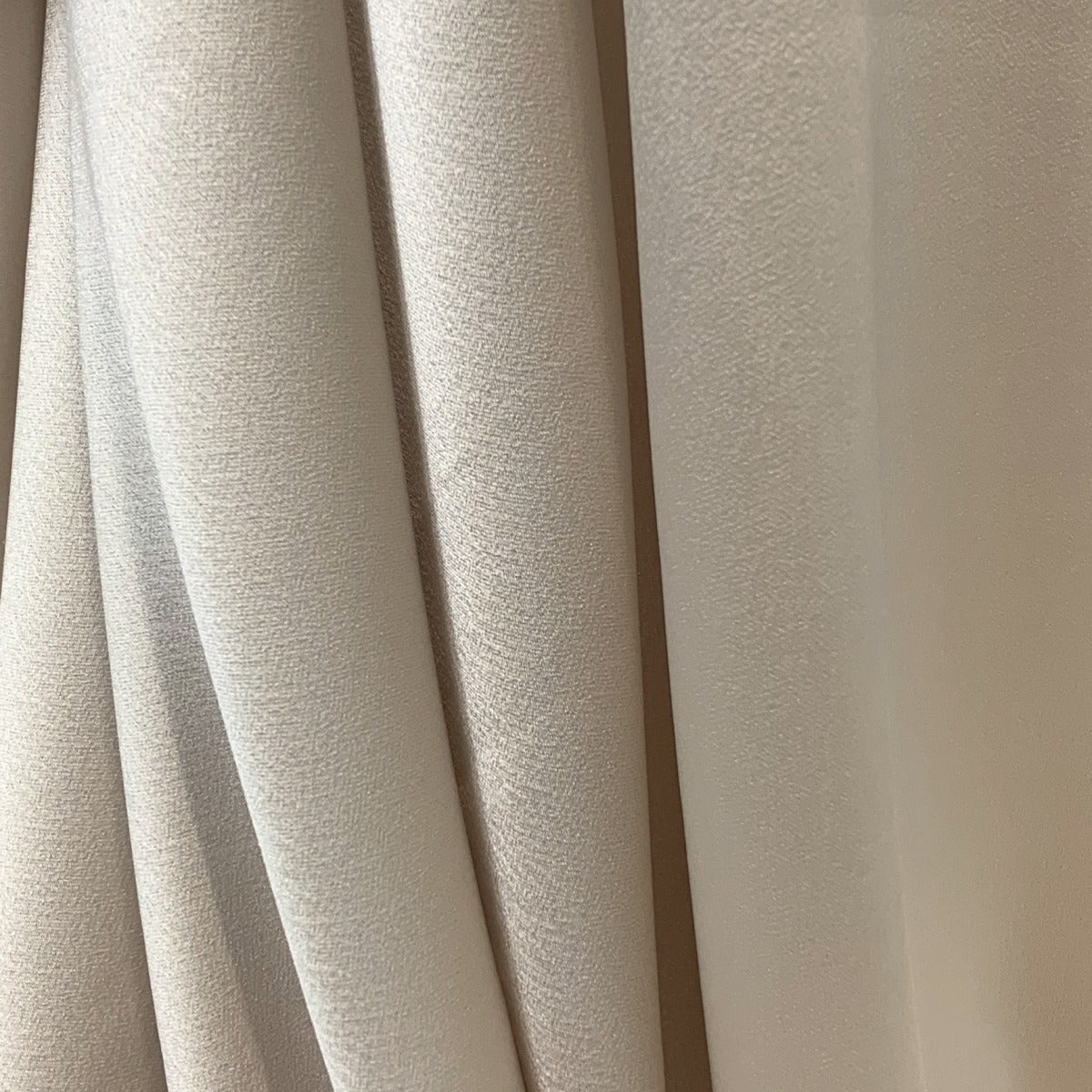 Supreme Champagne Satin Backed Matte Crepe Dress