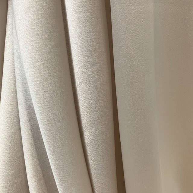 Supreme Champagne Satin Backed Matte Crepe Dress