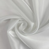 Supreme Soft White Gorgeous Satin Back Crepe Special Occasion Dresses Swirl