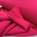 Sweatshirt Cerise Knitted Cotton And Polyester Jersey Fabric Close Up Fabric Photo