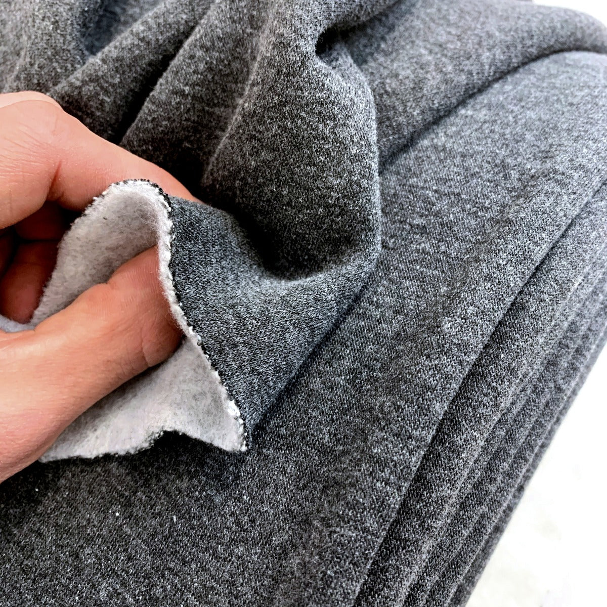 Sweatshirt Dark Grey Marl Roll