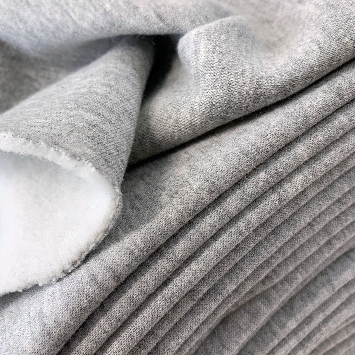 Sweatshirt Silver Grey Marl Roll