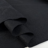 Tailor S Wool Viscose Blend Collar Interfacing Black Fold
