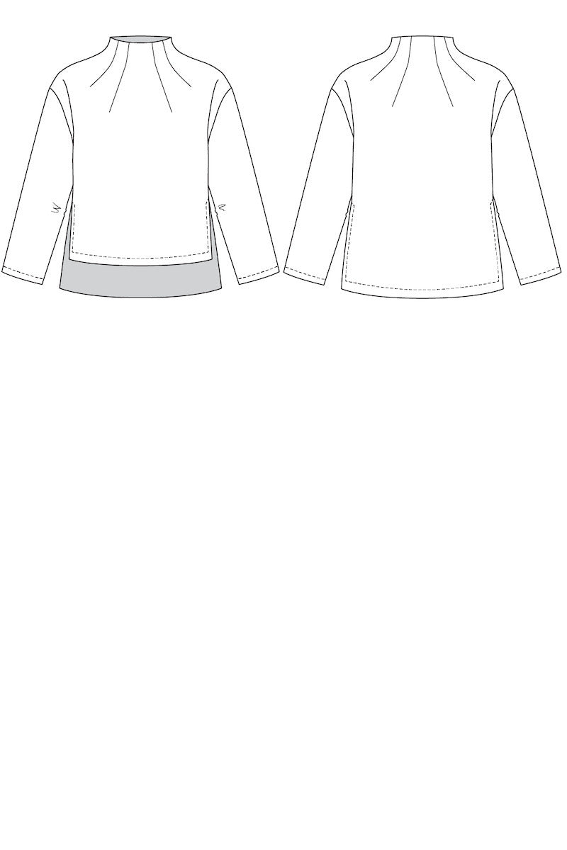 Talvikki Sweater Pattern By Named Clothing Example