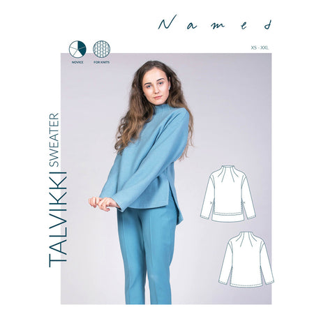 Talvikki Sweater Pattern By Named Clothing Front Cover 2