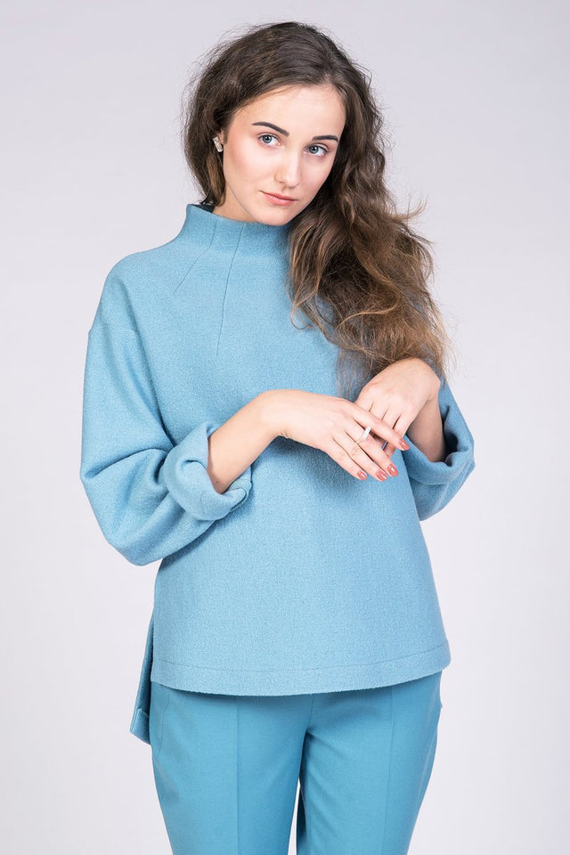 Talvikki Sweater Pattern By Named Clothing Model 3