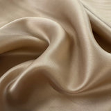 Tan Twill Lining Acetate Viscose Fabric