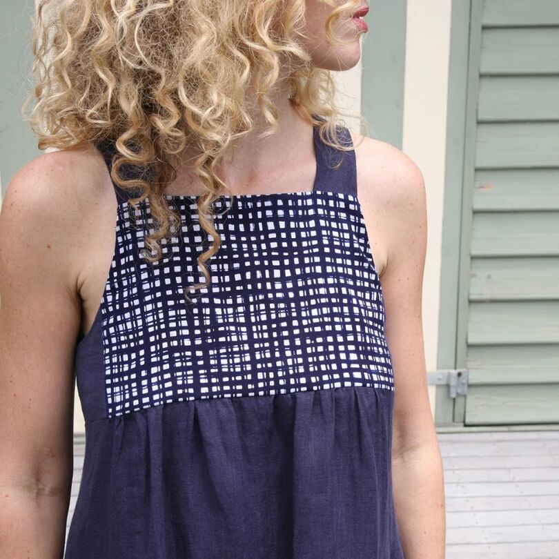Tessuti Annie Dress Pattern Uk Xxs Xl 9