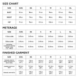 Tessuti Annie Dress Pattern Uk Xxs Xl Size Chart
