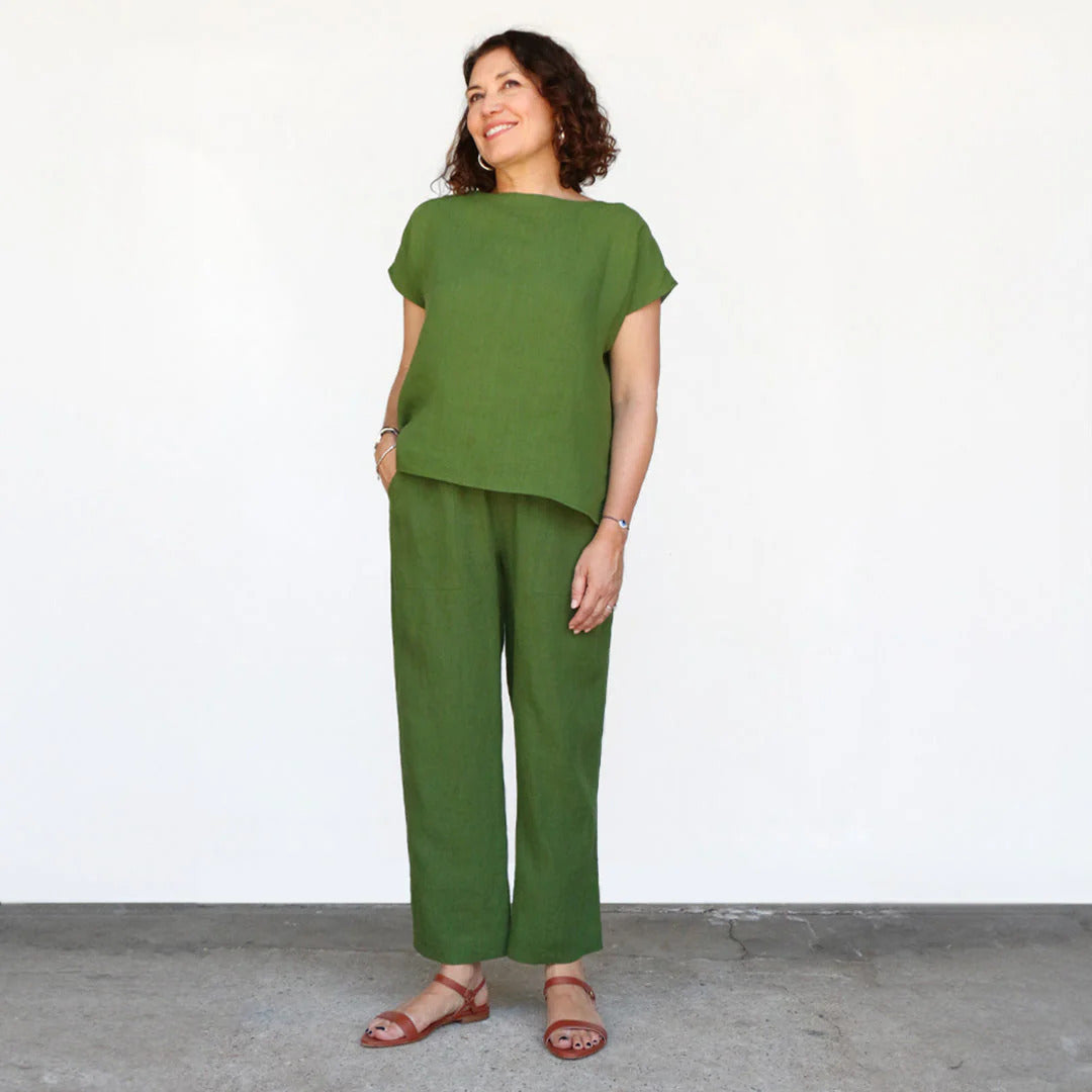 Tessuti Jensen Pants Sewing Pattern 8