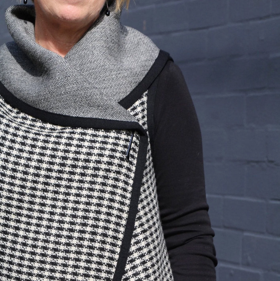 Tessuti Kyoto Vest Sewing Pattern Uk Xxs Xl 3